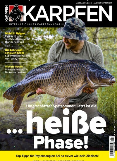 Titelbild der Ausgabe 50/2023 von karpfen. Diese Zeitschrift und viele weitere Sportmagazine als Abo oder epaper bei United Kiosk online kaufen.