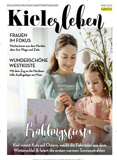 Titelbild der Ausgabe 3/2024 von KIELerleben. Diese Zeitschrift und viele weitere Lifestylemagazine und Peoplemagazine als Abo oder epaper bei United Kiosk online kaufen.