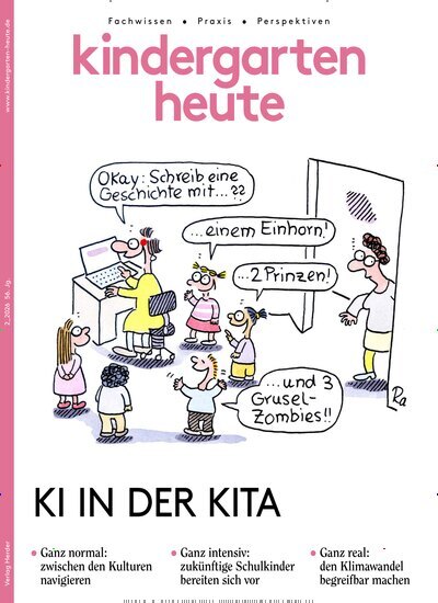 Titelbild der Ausgabe 2/2026 von Kindergarten heute. Diese Zeitschrift und viele weitere Zeitschriften für Pädagogik als Abo oder epaper bei United Kiosk online kaufen.