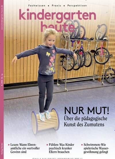 Titelbild der Ausgabe 8/2026 von Kindergarten heute. Diese Zeitschrift und viele weitere Zeitschriften für Pädagogik als Abo oder epaper bei United Kiosk online kaufen.