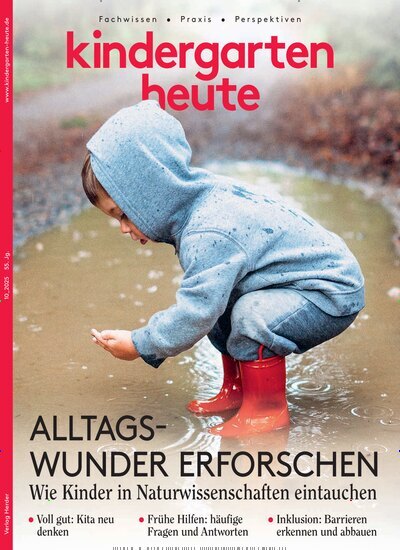 Titelbild der Ausgabe 10/2025 von Kindergarten heute. Diese Zeitschrift und viele weitere Zeitschriften für Pädagogik als Abo oder epaper bei United Kiosk online kaufen.
