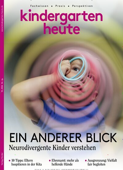Titelbild der Ausgabe 10/2026 von Kindergarten heute. Diese Zeitschrift und viele weitere Zeitschriften für Pädagogik als Abo oder epaper bei United Kiosk online kaufen.