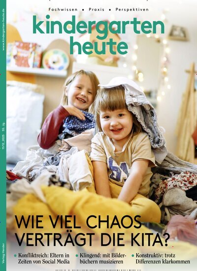 Titelbild der Ausgabe 12/2025 von Kindergarten heute. Diese Zeitschrift und viele weitere Zeitschriften für Pädagogik als Abo oder epaper bei United Kiosk online kaufen.