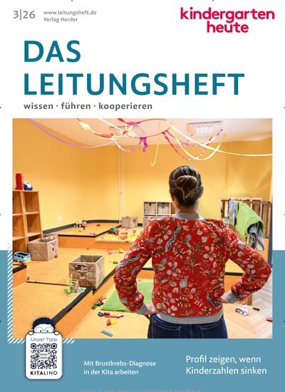 Titelbild der Ausgabe 3/2026 von kindergarten heute - das Leitungsheft. Diese Zeitschrift und viele weitere Zeitschriften für Pädagogik als Abo oder epaper bei United Kiosk online kaufen.