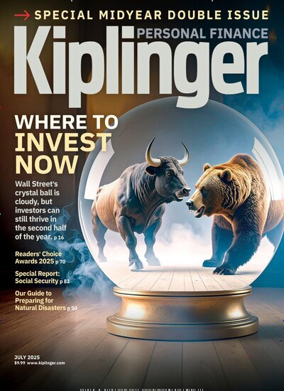 Titelbild der Ausgabe 7/2025 von Kiplingers Personal Finance. Diese Zeitschrift und viele weitere Wirtschaftsmagazine und Politikmagazine als Abo oder epaper bei United Kiosk online kaufen.