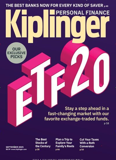 Titelbild der Ausgabe 9/2025 von Kiplingers Personal Finance. Diese Zeitschrift und viele weitere Wirtschaftsmagazine und Politikmagazine als Abo oder epaper bei United Kiosk online kaufen.