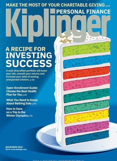 Titelbild der Ausgabe 11/2025 von Kiplingers Personal Finance. Diese Zeitschrift und viele weitere Wirtschaftsmagazine und Politikmagazine als Abo oder epaper bei United Kiosk online kaufen.