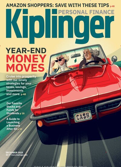 Titelbild der Ausgabe 12/2025 von Kiplingers Personal Finance. Diese Zeitschrift und viele weitere Wirtschaftsmagazine und Politikmagazine als Abo oder epaper bei United Kiosk online kaufen.