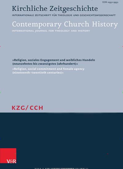Titelbild der Ausgabe 1/2024 von Kirchliche Zeitgeschichte - Contemporary Church History. Diese Zeitschrift und viele weitere Kunstmagazine und Kulturmagazine als Abo oder epaper bei United Kiosk online kaufen.