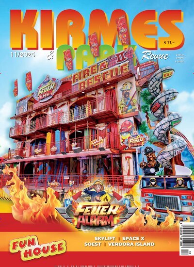 Titelbild der Ausgabe 12/2025 von Kirmes & Park Revue. Diese Zeitschrift und viele weitere Freizeit-Fachmagazine und Hobby-Fachzeitschriften als Abo oder epaper bei United Kiosk online kaufen.
