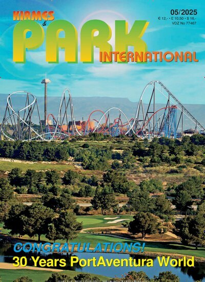 Titelbild der Ausgabe 5/2025 von Kirmes & Park Revue English Edition. Diese Zeitschrift und viele weitere Freizeit-Fachmagazine und Hobby-Fachzeitschriften als Abo oder epaper bei United Kiosk online kaufen.