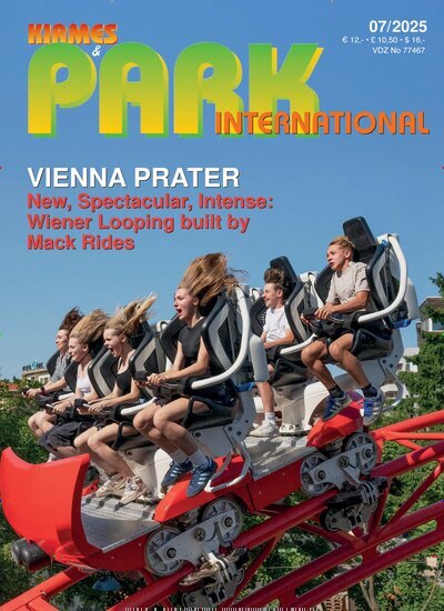 Titelbild der Ausgabe 7/2025 von Kirmes & Park Revue English Edition. Diese Zeitschrift und viele weitere Freizeit-Fachmagazine und Hobby-Fachzeitschriften als Abo oder epaper bei United Kiosk online kaufen.