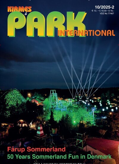 Titelbild der Ausgabe 11/2025 von Kirmes & Park Revue English Edition. Diese Zeitschrift und viele weitere Freizeit-Fachmagazine und Hobby-Fachzeitschriften als Abo oder epaper bei United Kiosk online kaufen.