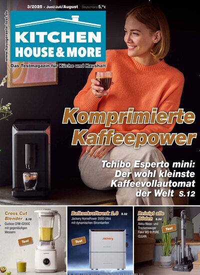 Titelbild der Ausgabe 3/2025 von Kitchen House & More. Diese Zeitschrift und viele weitere Wirtschaftsmagazine und Politikmagazine als Abo oder epaper bei United Kiosk online kaufen.