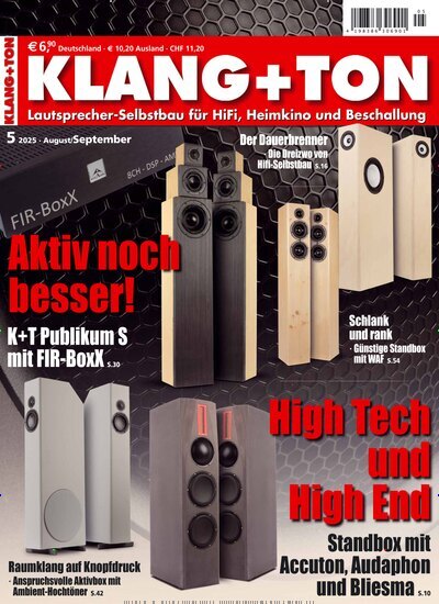 Titelbild der Ausgabe 5/2025 von Klang & Ton. Diese Zeitschrift und viele weitere Audiomagazine, Filmmagazine und Fotozeitschriften als Abo oder epaper bei United Kiosk online kaufen.