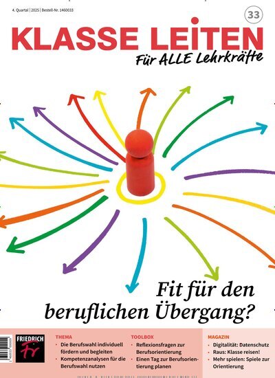 Titelbild der Ausgabe 33/2025 von Klasse leiten. Diese Zeitschrift und viele weitere Zeitschriften für Pädagogik als Abo oder epaper bei United Kiosk online kaufen.