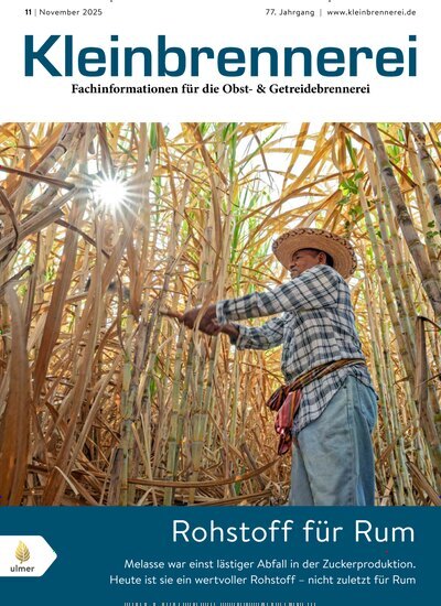 Titelbild der Ausgabe 11/2025 von Kleinbrennerei. Diese Zeitschrift und viele weitere Gastronomiezeitschriften, Fashionmagazine, Beautymagazine als Abo oder epaper bei United Kiosk online kaufen.