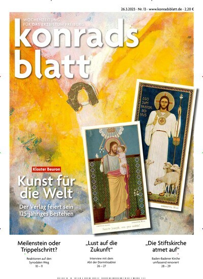 Titelbild der Ausgabe 13/2023 von Konradsblatt. Diese Zeitschrift und viele weitere Kunstmagazine und Kulturmagazine als Abo oder epaper bei United Kiosk online kaufen.