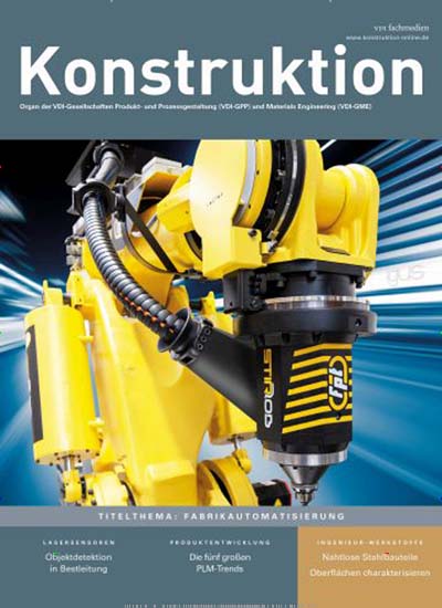 Titelbild der Ausgabe 1/2021 von Konstruktion. Diese Zeitschrift und viele weitere Industriemagazine und Handwerkmagazine als Abo oder epaper bei United Kiosk online kaufen.