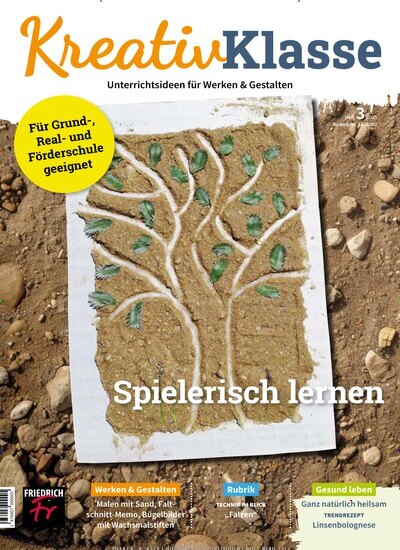 Titelbild der Ausgabe 3/2025 von Kreativ-Klasse. Diese Zeitschrift und viele weitere Zeitschriften für Pädagogik als Abo oder epaper bei United Kiosk online kaufen.