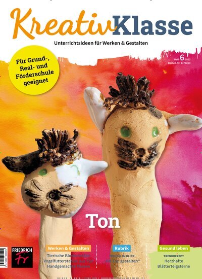 Titelbild der Ausgabe 6/2025 von Kreativ-Klasse. Diese Zeitschrift und viele weitere Zeitschriften für Pädagogik als Abo oder epaper bei United Kiosk online kaufen.