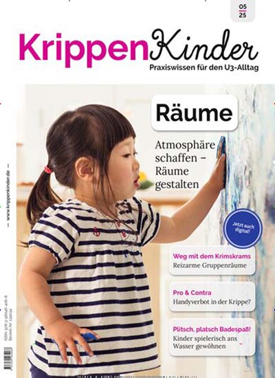 Titelbild der Ausgabe 5/2025 von KrippenKinder. Diese Zeitschrift und viele weitere Zeitschriften für Pädagogik als Abo oder epaper bei United Kiosk online kaufen.
