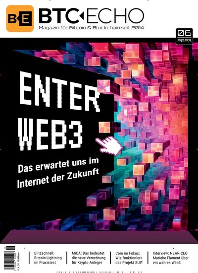 Titelbild der Ausgabe 6/2023 von Kryptokompass. Diese Zeitschrift und viele weitere Wirtschaftsmagazine und Politikmagazine als Abo oder epaper bei United Kiosk online kaufen.