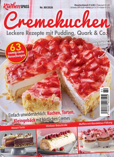 Titelbild der Ausgabe 80/2026 von Küchenspaß. Diese Zeitschrift und viele weitere Kochzeitschriften und Backzeitschriften als Abo oder epaper bei United Kiosk online kaufen.