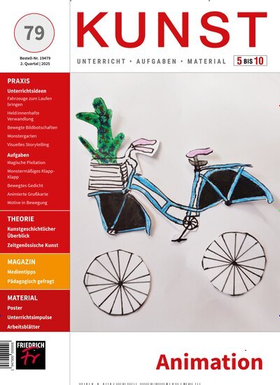 Titelbild der Ausgabe 79/2025 von Kunst 5-10. Diese Zeitschrift und viele weitere Zeitschriften für Pädagogik als Abo oder epaper bei United Kiosk online kaufen.