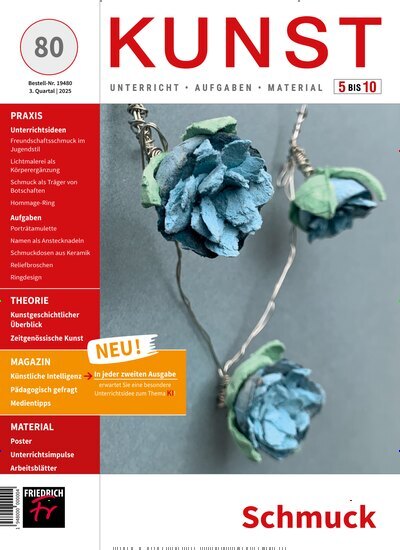 Titelbild der Ausgabe 80/2025 von Kunst 5-10. Diese Zeitschrift und viele weitere Zeitschriften für Pädagogik als Abo oder epaper bei United Kiosk online kaufen.