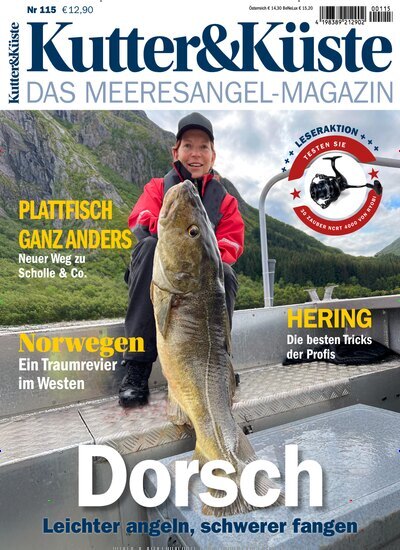 Titelbild der Ausgabe 115/2026 von Kutter & Küste. Diese Zeitschrift und viele weitere Sportmagazine als Abo oder epaper bei United Kiosk online kaufen.