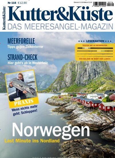 Titelbild der Ausgabe 116/2026 von Kutter & Küste. Diese Zeitschrift und viele weitere Sportmagazine als Abo oder epaper bei United Kiosk online kaufen.