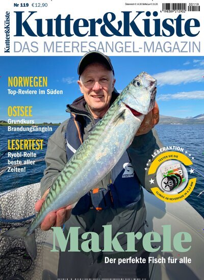 Titelbild der Ausgabe 119/2026 von Kutter & Küste. Diese Zeitschrift und viele weitere Sportmagazine als Abo oder epaper bei United Kiosk online kaufen.