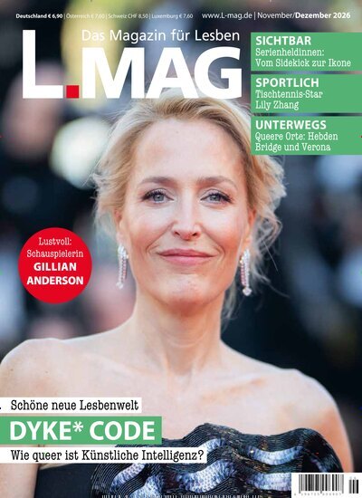 Titelbild der Ausgabe 6/2026 von L-MAG. Diese Zeitschrift und viele weitere Frauenzeitschriften als Abo oder epaper bei United Kiosk online kaufen.