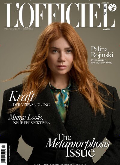 Titelbild der Ausgabe 25/2025 von L Officiel Austria. Diese Zeitschrift und viele weitere Lifestylemagazine und Peoplemagazine als Abo oder epaper bei United Kiosk online kaufen.