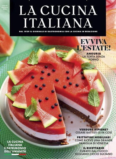 Titelbild der Ausgabe 4/2026 von La Cucina Italiana. Diese Zeitschrift und viele weitere Gartenzeitschriften und Wohnzeitschriften als Abo oder epaper bei United Kiosk online kaufen.