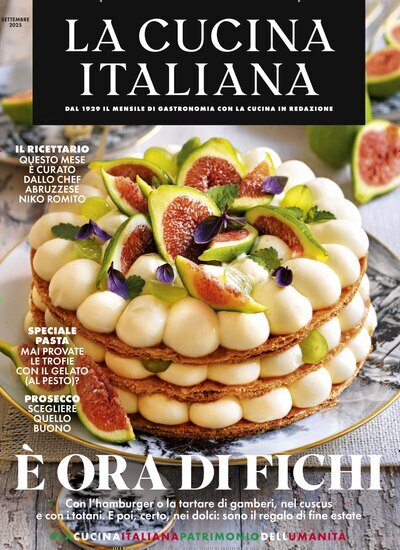 Titelbild der Ausgabe 8/2025 von La Cucina Italiana. Diese Zeitschrift und viele weitere Gartenzeitschriften und Wohnzeitschriften als Abo oder epaper bei United Kiosk online kaufen.