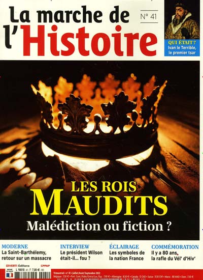 Titelbild der Ausgabe 41/2022 von La marche de l´ Histoire. Diese Zeitschrift und viele weitere Reisemagazine, Freizeitmagazine und Wissensmagazine als Abo oder epaper bei United Kiosk online kaufen.