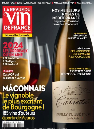 Titelbild der Ausgabe 5/2025 von La revue du vin de France. Diese Zeitschrift und viele weitere Gartenzeitschriften und Wohnzeitschriften als Abo oder epaper bei United Kiosk online kaufen.