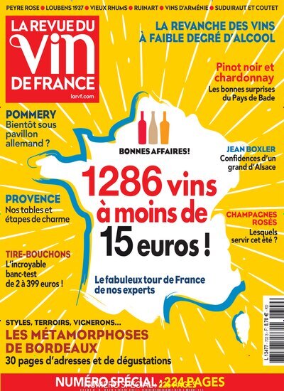 Titelbild der Ausgabe 6/2026 von La revue du vin de France. Diese Zeitschrift und viele weitere Gartenzeitschriften und Wohnzeitschriften als Abo oder epaper bei United Kiosk online kaufen.