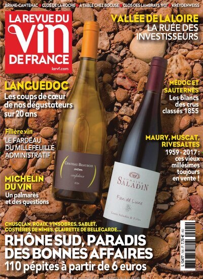 Titelbild der Ausgabe 9/2026 von La revue du vin de France. Diese Zeitschrift und viele weitere Gartenzeitschriften und Wohnzeitschriften als Abo oder epaper bei United Kiosk online kaufen.