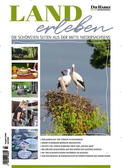 Titelbild der Ausgabe 3/2022 von Land erleben. Diese Zeitschrift und viele weitere Gartenzeitschriften und Wohnzeitschriften als Abo oder epaper bei United Kiosk online kaufen.