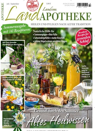 Titelbild der Ausgabe 3/2026 von LandApotheke. Diese Zeitschrift und viele weitere Gartenzeitschriften und Wohnzeitschriften als Abo oder epaper bei United Kiosk online kaufen.