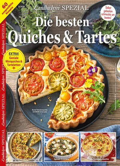 Titelbild der Ausgabe 3/2026 von Landbäckerei Spezial. Diese Zeitschrift und viele weitere Kochzeitschriften und Backzeitschriften als Abo oder epaper bei United Kiosk online kaufen.