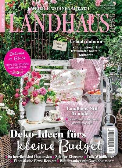 Titelbild der Ausgabe 4/2025 von Landhaus Living. Diese Zeitschrift und viele weitere Gartenzeitschriften und Wohnzeitschriften als Abo oder epaper bei United Kiosk online kaufen.