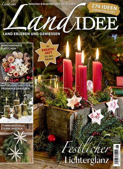 Titelbild der Ausgabe 6/2023 von LandIDEE. Diese Zeitschrift und viele weitere Gartenzeitschriften und Wohnzeitschriften als Abo oder epaper bei United Kiosk online kaufen.