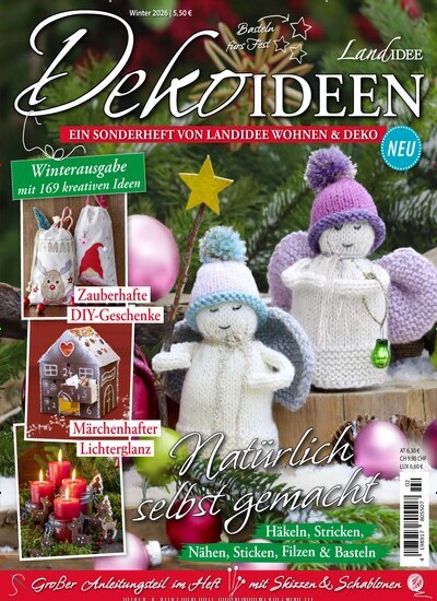 Titelbild der Ausgabe 2/2026 von LandIDEE Dekoideen. Diese Zeitschrift und viele weitere Gartenzeitschriften und Wohnzeitschriften als Abo oder epaper bei United Kiosk online kaufen.