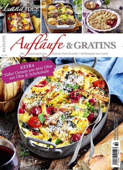 Titelbild der Ausgabe 80/2025 von LandIDEE Rezeptreihe. Diese Zeitschrift und viele weitere Gartenzeitschriften und Wohnzeitschriften als Abo oder epaper bei United Kiosk online kaufen.