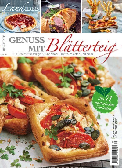 Titelbild der Ausgabe 86/2026 von LandIDEE Rezeptreihe. Diese Zeitschrift und viele weitere Gartenzeitschriften und Wohnzeitschriften als Abo oder epaper bei United Kiosk online kaufen.