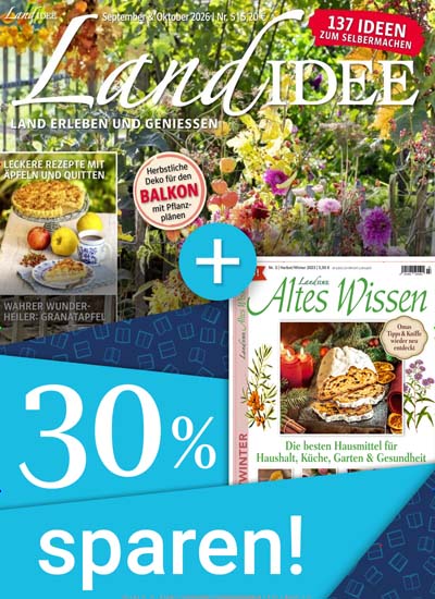 Titelbild der Ausgabe 5/2026 von Landidee Zeitschriften Bundle. Diese Zeitschrift und viele weitere Gartenzeitschriften und Wohnzeitschriften als Abo oder epaper bei United Kiosk online kaufen.